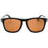 Tom Ford Brown Lens Shiny Black Thin Framed Sunglasses One Size